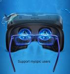 YJF VR 3D Glasses with Stereo Headset