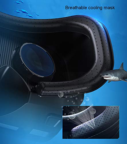 YJF VR 3D Glasses with Stereo Headset