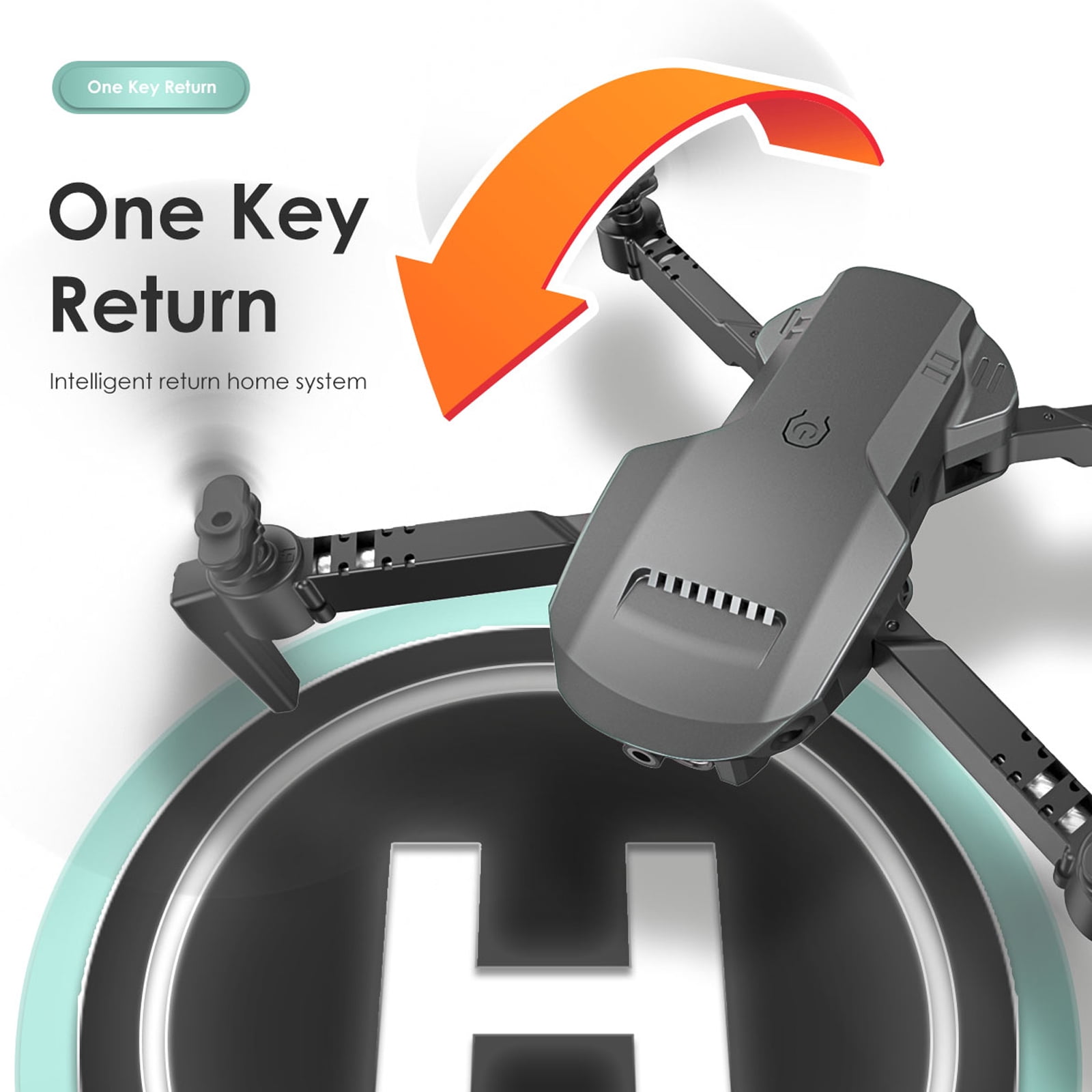 Foldable 4K Dual Camera Drone with Obstacle Avoidance