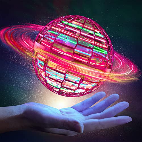 Hand-controlled Flying Boomerang Ball with RGB Lights