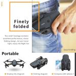 Cooligg E58 WIFI HD Camera Foldable Drone