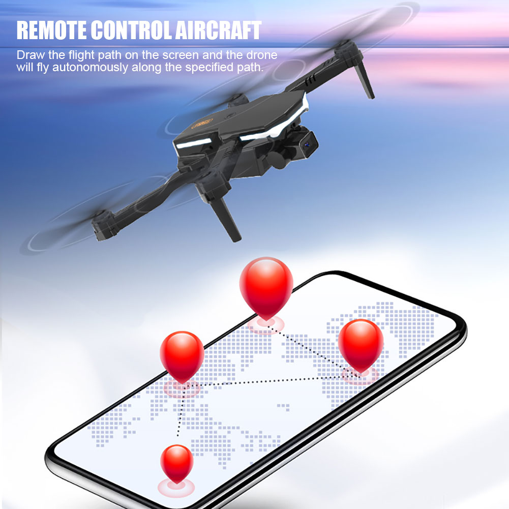 Mojoyce Foldable RC Drone with Dual 4K Camera