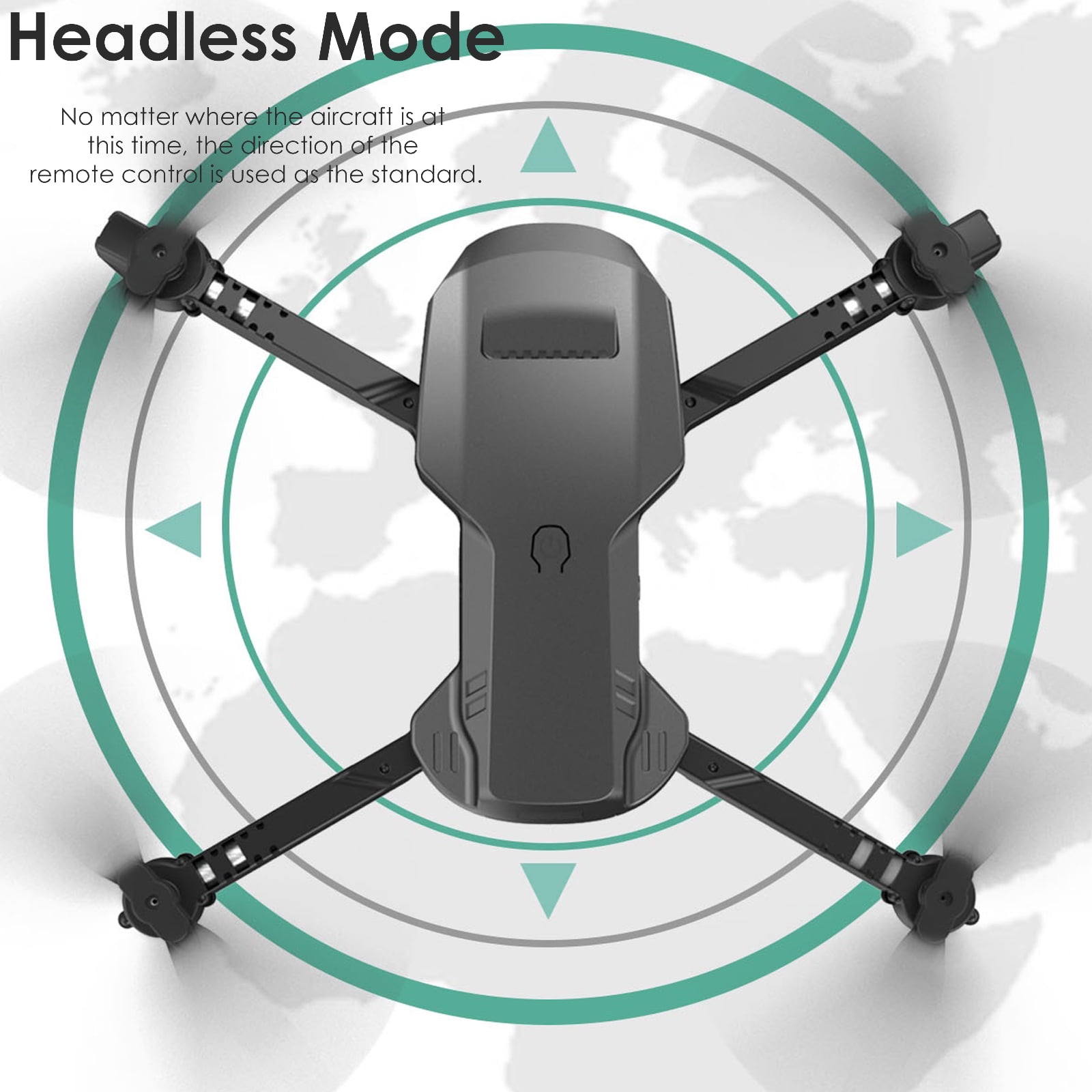 Foldable 4K Dual Camera Drone with Obstacle Avoidance