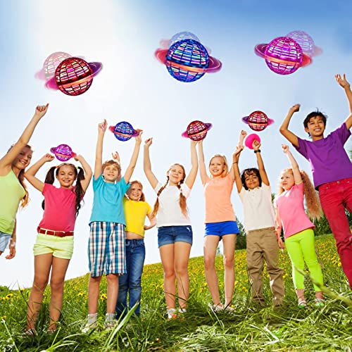 Hand-controlled Flying Boomerang Ball with RGB Lights