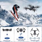 Foldable 4K Camera WiFi Drone for Adults