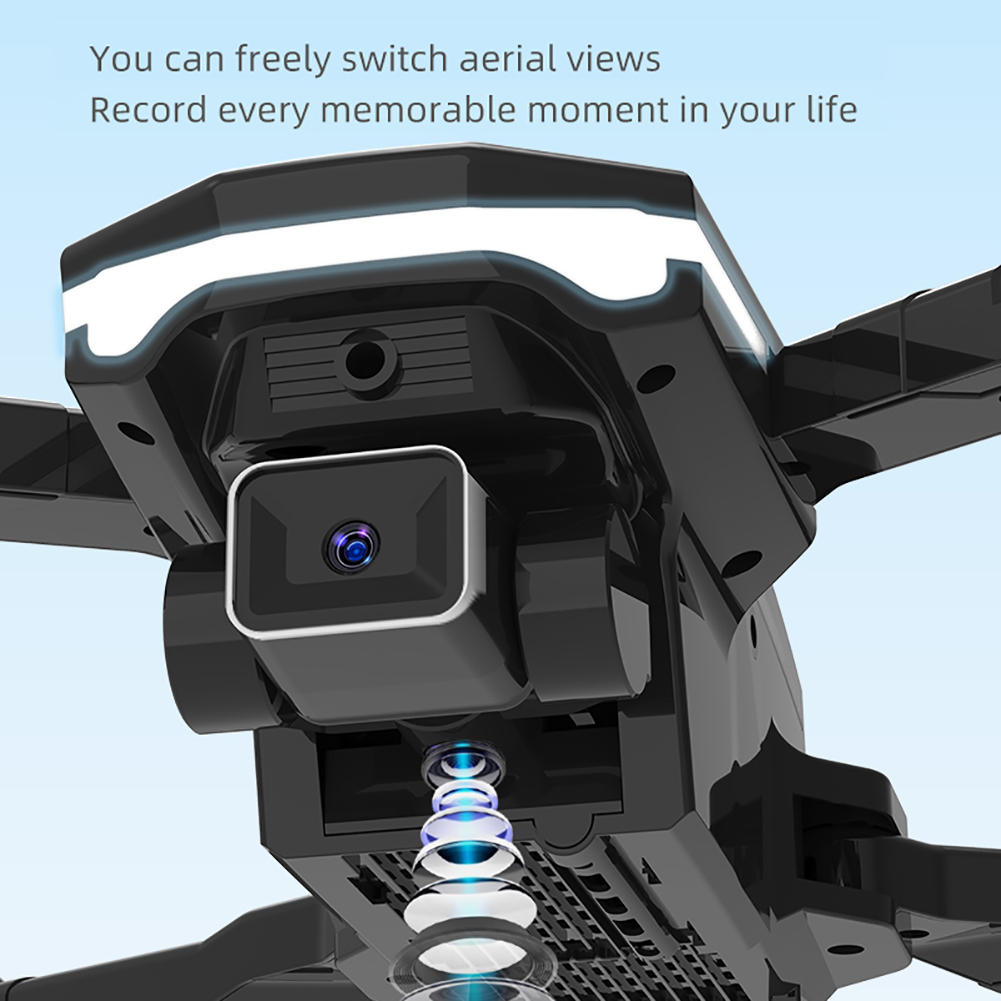 Mojoyce Foldable RC Drone with Dual 4K Camera
