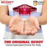 Red Hand-Operated Drone for Kids by Force1