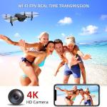 Foldable 4K Camera WiFi Drone for Adults