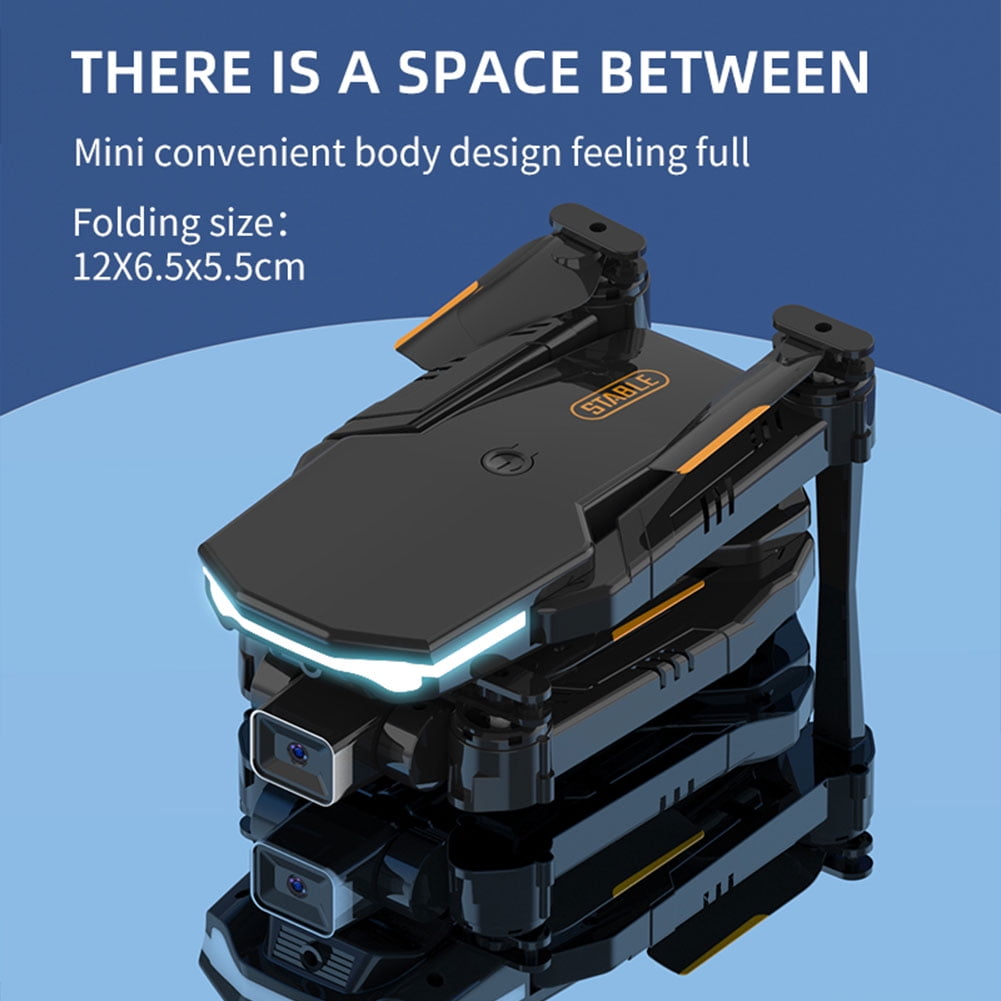 Mojoyce Foldable RC Drone with Dual 4K Camera