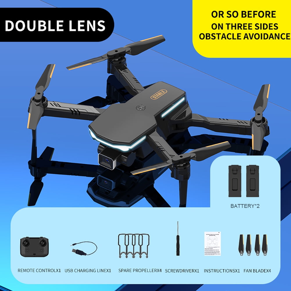 Mojoyce Foldable RC Drone with Dual 4K Camera