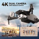 Foldable Dual-Camera FPV Drone for Kids