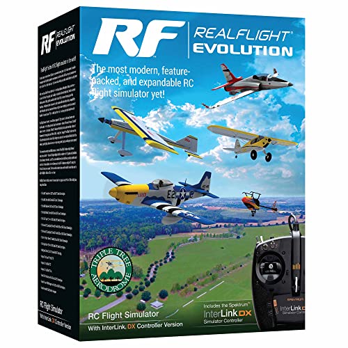 RealFlight Evolution RC Simulator with Interlink DX Controller