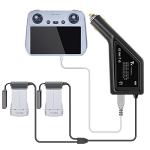 LYONGTECK 3-in-1 Car Charger for DJI Mini 3