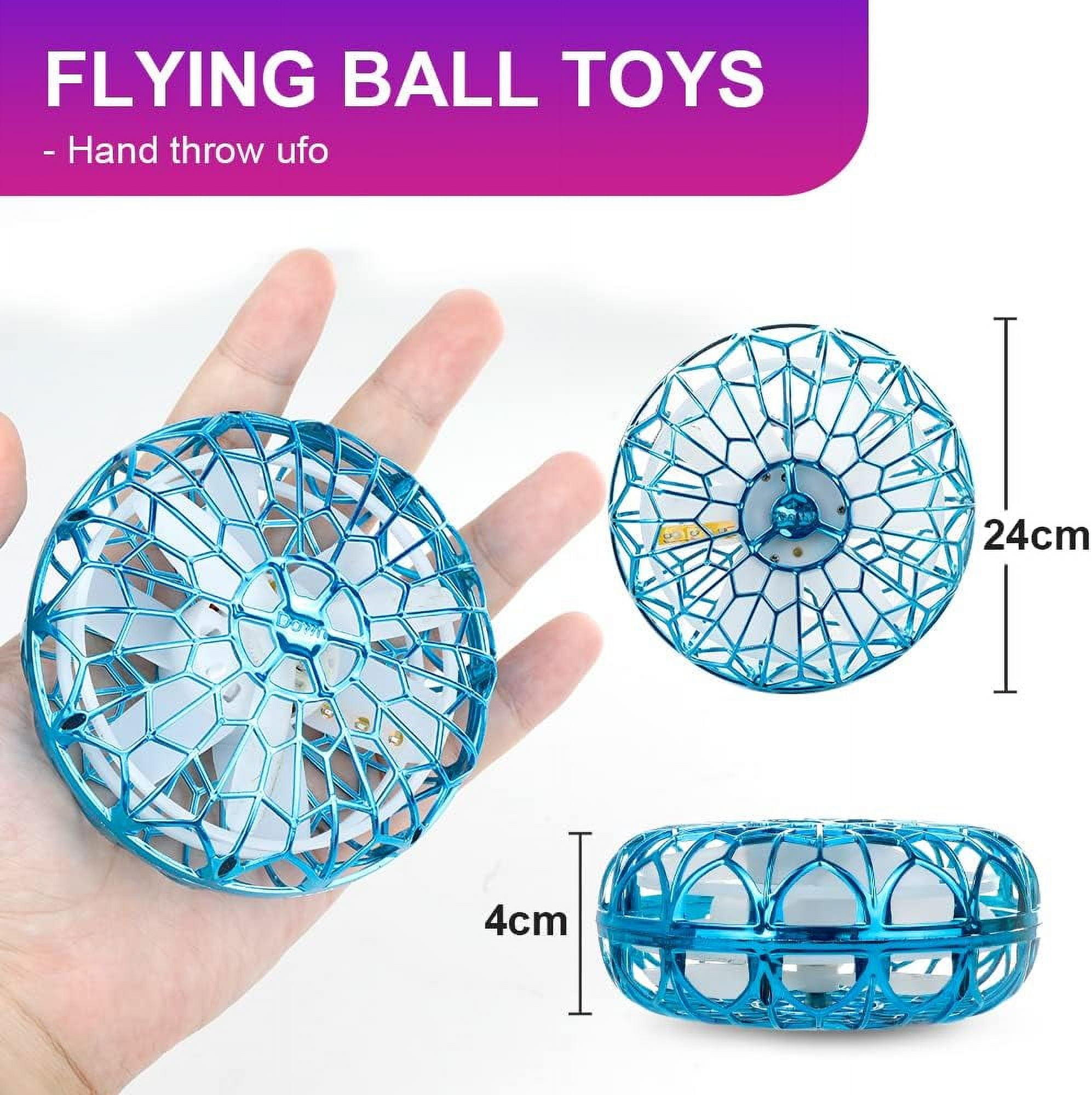 Kids' Remote Control LED Drone (Blue)