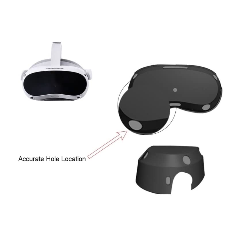 Red Silicone Cover for Pico 4 VR Headset