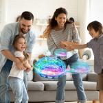 Kids' Remote Control LED Drone (Blue)