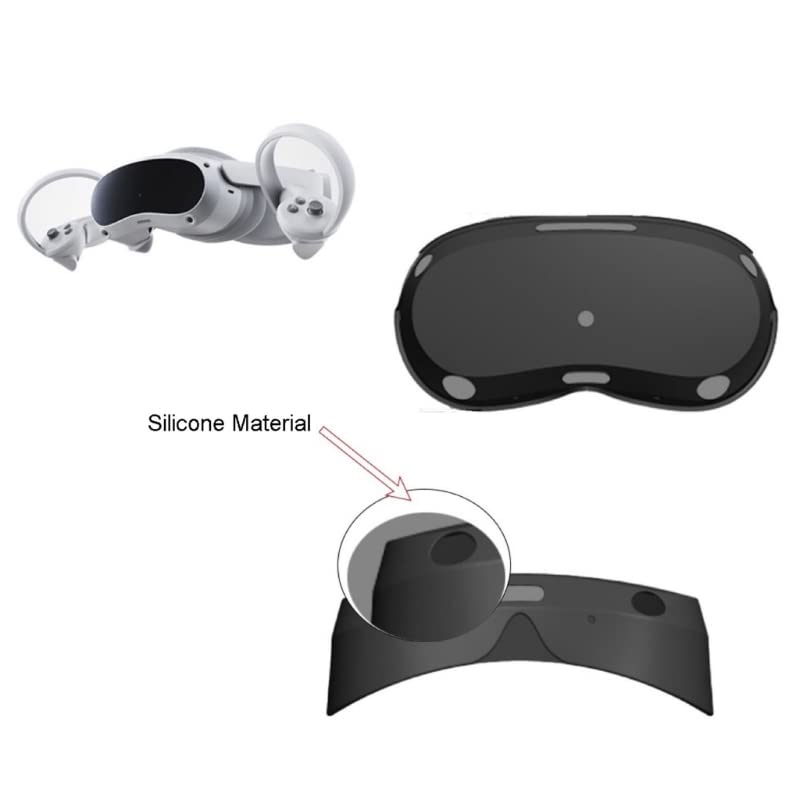 Red Silicone Cover for Pico 4 VR Headset
