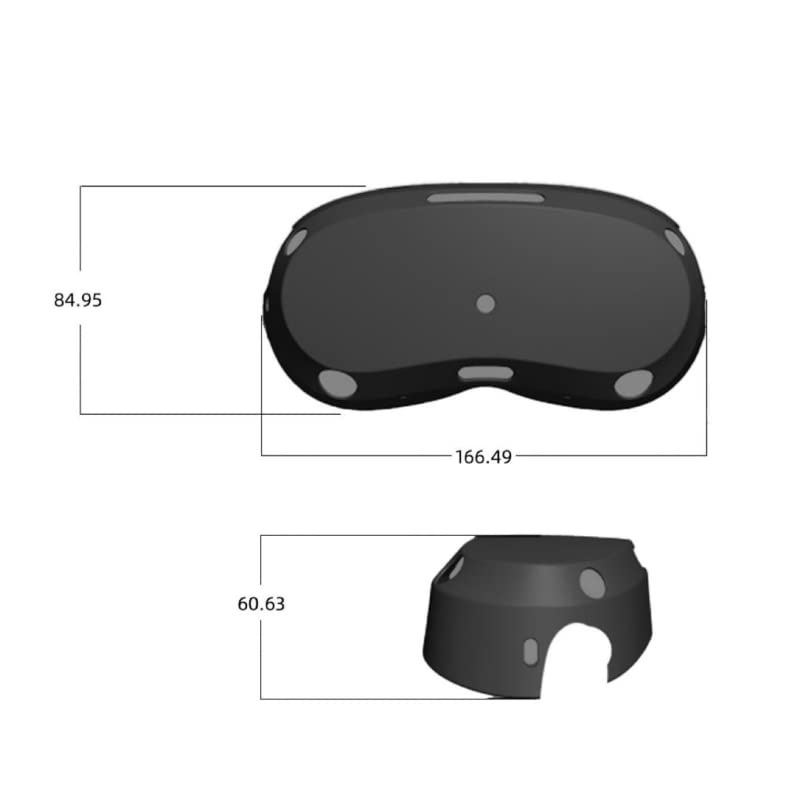 Red Silicone Cover for Pico 4 VR Headset