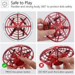 Remote Control Kids Red LED Drone