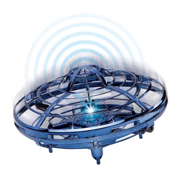 Hand-controlled drone UFO interactive toy