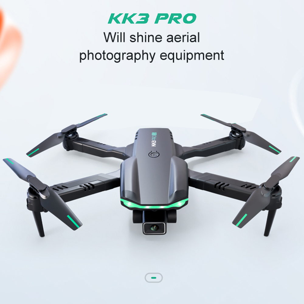 Dual Camera 4K Drone for Adults - Black