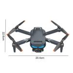 Mojoyce Foldable RC Drone: Dual 4K Cameras