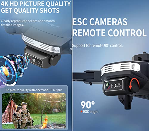 OBEST Mini Quadcopter With Camera & LED Lights