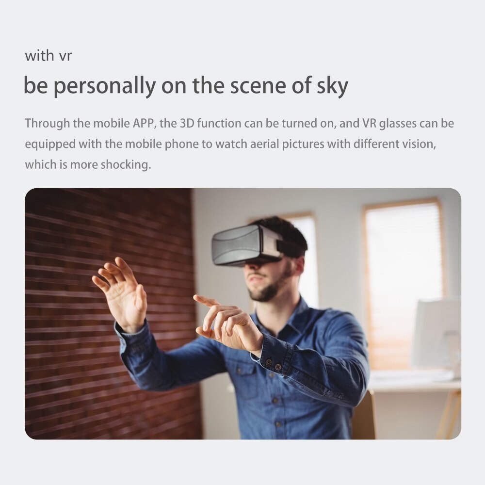 Doosl Foldable Black Drone with 4k Camera & VR Compatibility, 3 Extra Batteries