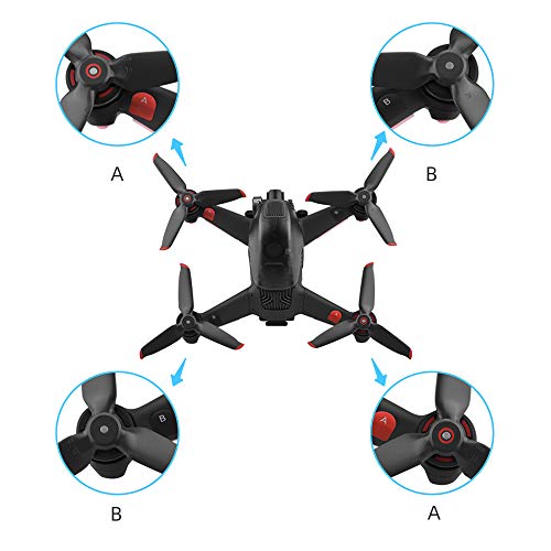 SENHAI FPV Propellers for DJI FPV Combo - Red Edge