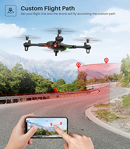 Foldable SYMA Drone with 1080P Camera for Beginners