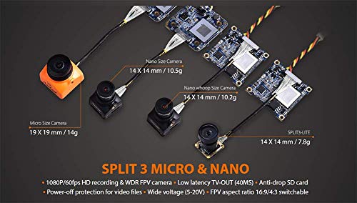 RunCam Split 3 Lite FPV Camera - 1080P