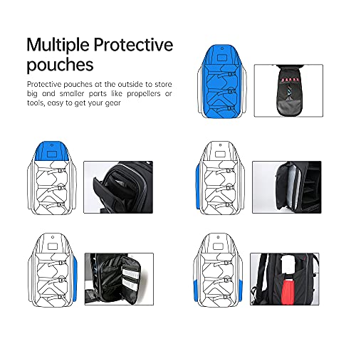 Black iFlight Backpack for Racing Drones & Accessories