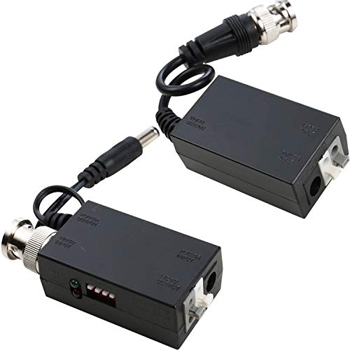 DC12V Video Transmitter and Receiver Balun