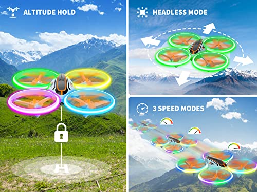 Colorful Lights i9C Drone with Camera