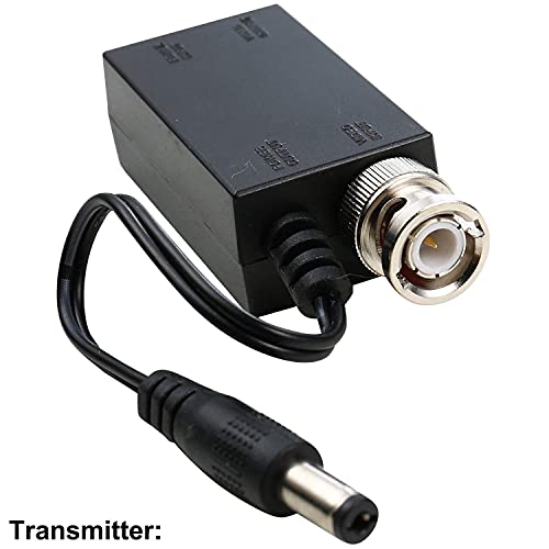 DC12V Video Transmitter and Receiver Balun