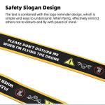 Drone Lanyard with Warning Sign for DJI