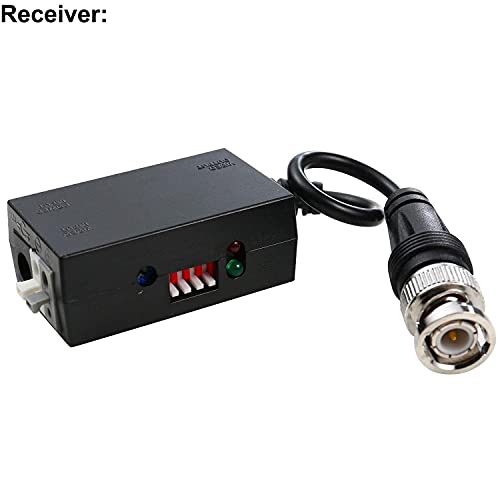 DC12V Video Transmitter and Receiver Balun