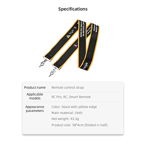 Drone Lanyard with Warning Sign for DJI