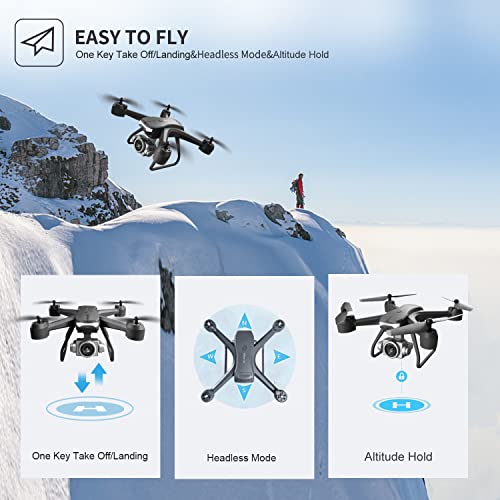 1080P HD Camera Drone with Extra Battery
