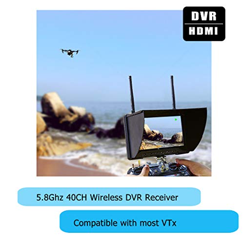 7" Wireless FPV Monitor with DVR