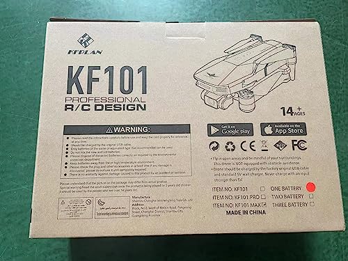 Teeggi KF101 MAX Drone with 4K Camera