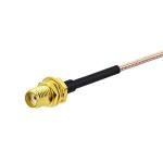 SMA Female to IPX Antenna Adapter Cable (2-Pack)