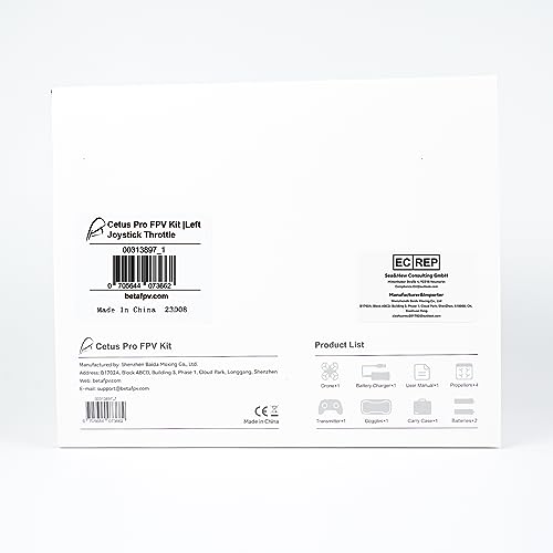 BETAFPV Cetus Pro RTF FPV Drone Kit