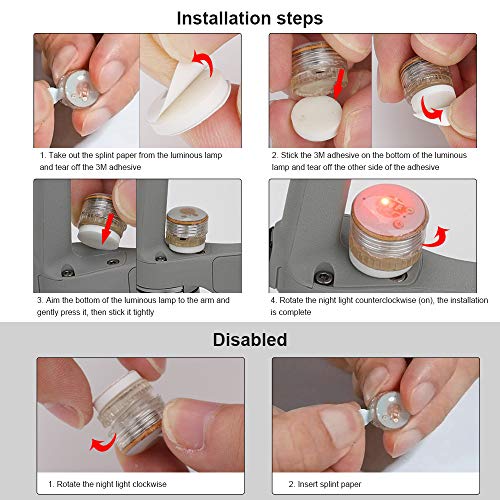 YAMAZA LED Navigation Strobe for Mavic Mini