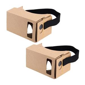 DIY 3D VR Headsets for Smartphones (2Pack)