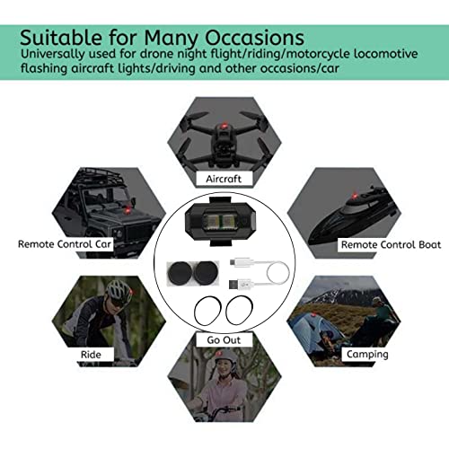 LOVIVER Rechargeable Navigation LED for DJI Mini3