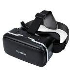 3D VR Headset with Adjustable Lens & Strap