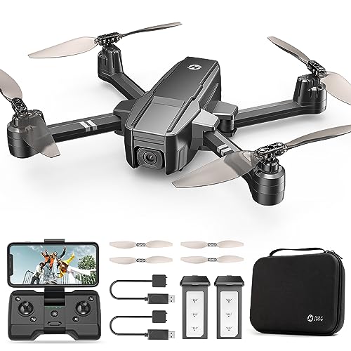 Foldable FPV Drone with Voice & Gesture Control