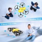 Potensic A20 Mini Drone for Kids - Yellow