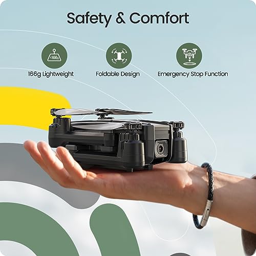 Foldable FPV Drone with Voice & Gesture Control
